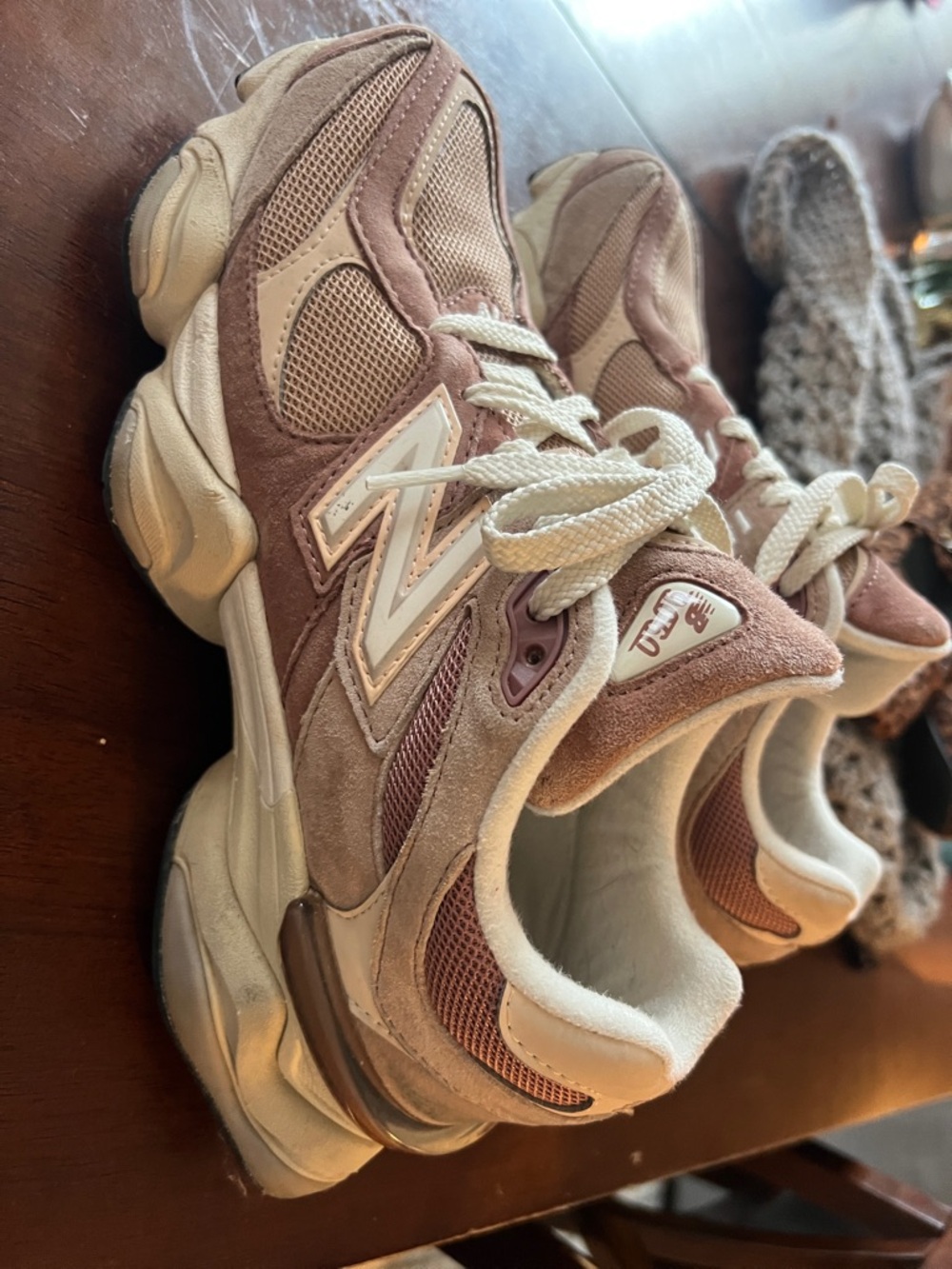New Balance Women's Rose Suede & Mesh Sneakers